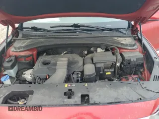 2019 Hyundai Santa Fe SE with VIN 5NMS23AD2KH108256, listed as a Copart auction lot 50613895 with 0 mi miles and Salvage Title. Bid and sale history available at carsss.com. Image 12.