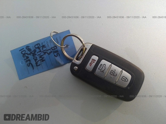2013 Kia Optima EX with VIN 5XXGN4A76DG217222, listed as a IAAI auction lot 28431636 with 145,232 mi miles and . Bid and sale history available at DreamBid. Image 11.