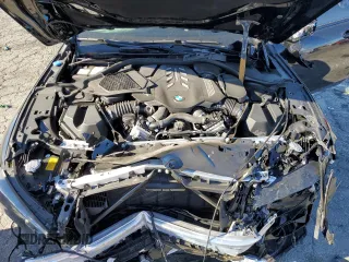 2023 BMW 8 Series M850i with VIN WBAGV8C06PCL57473, listed as a Copart auction lot 39398193 with 0 mi miles. Bid and sale history available at carsss.com. Image 12.