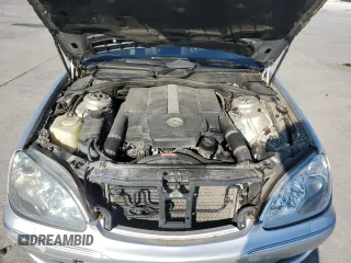 2005 Mercedes-Benz S-Class 5.0L with VIN WDBNG75J05A445852, listed as a Copart auction lot 74355324 with 0 mi miles and Clean Title. Bid and sale history available at carsss.com. Image 11.