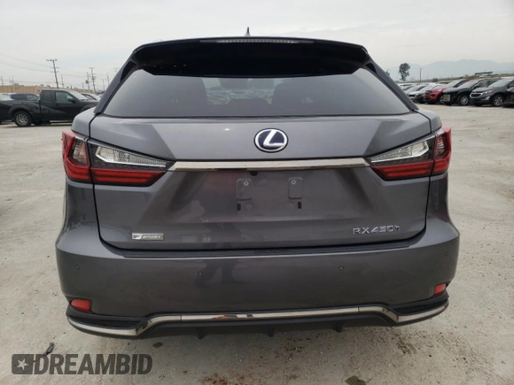 2021 Lexus RX with VIN 2T2YGMDA0MC068816, listed as a Copart auction lot 44588654 with 30,106 mi miles. Bid and sale history available at carsss.com. Image 6.