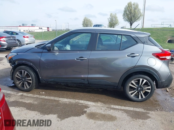 2019 Nissan Kicks S with VIN 3N1CP5CU8KL542721, listed as a IAAI auction lot 41889781 with 88,604 mi miles and . Bid and sale history available at carsss.com. Image 15.