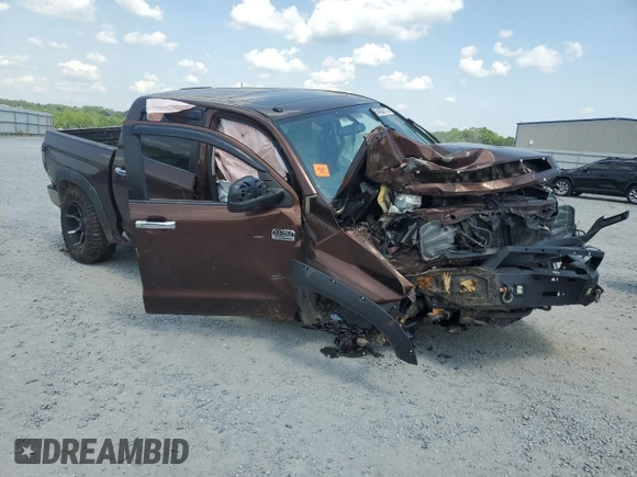2015 Toyota Tundra Platinum с VIN 5TFAW5F19FX470124, выставлен на аукционе Copart как лот 54850715 с пробегом 87 585 миль миль и Списание • Salvage title. История ставок и продаж доступна на DreamBid. Изображение 4.