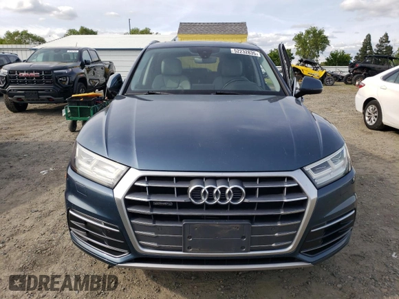 2018 Audi Q5 Premium Plus with VIN WA1BNAFYXJ2029020, listed as a Copart auction lot 52232835 with 121,451 mi miles and Salvage Title. Bid and sale history available at carsss.com. Image 5.