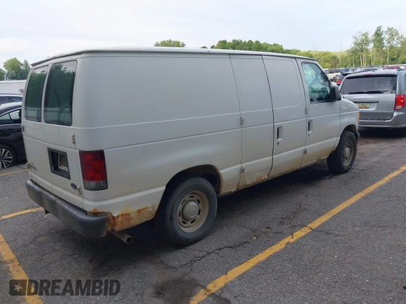 2006 Ford Econoline Cargo with VIN 1FTRE14W26HA13663, listed as a IAAI auction lot 42844289 with 153,510 mi miles and . Bid and sale history available at DreamBid. Image 4.