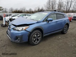2020 Subaru Crosstrek Premium with VIN JF2GTAEC5LH266412, listed as a Copart auction lot 43369415 with 159,008 mi miles and Salvage Title. Bid and sale history available at carsss.com. Image 1.