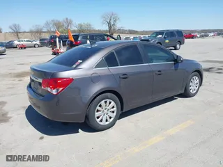 2011 Chevrolet Cruze LS with VIN 1G1PD5SH8B7222324, listed as a IAAI auction lot 42031989 with 214,914 mi miles. Bid and sale history available at carsss.com. Image 4.
