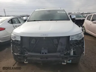 2014 Jeep Grand Cherokee Overland with VIN 1C4RJFCT0EC417458, listed as a Copart auction lot 48435715 with 82,855 mi miles and Salvage Title. Bid and sale history available at carsss.com. Image 5.