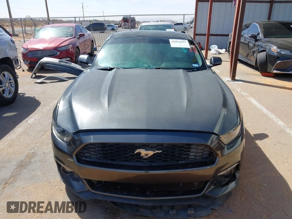 2015 Ford Mustang V6 with VIN 1FA6P8AM5F5318400, listed as a IAAI auction lot 41812625 with 97,728 mi miles and . Bid and sale history available at DreamBid. Image 12.