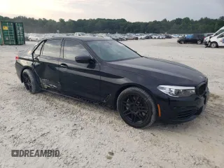 2020 BMW 5 Series 530e with VIN WBAJA9C07LCD65408, listed as a Copart auction lot 55806404 with 17,480 mi miles and Salvage Title. Bid and sale history available at DreamBid. Image 4.