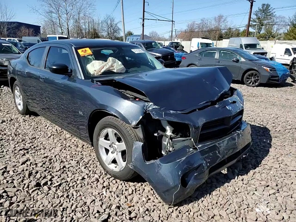 2008 Dodge Charger with VIN 2B3LA43G68H292434, listed as a Copart auction lot 47810485 with 160,405 mi miles and Salvage Title. Bid and sale history available at carsss.com. Image 10.