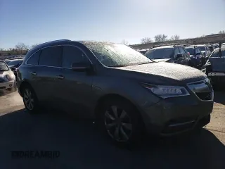 2014 Acura MDX Advance with VIN 5FRYD4H83EB029881, listed as a Copart auction lot 47689435 with 97,184 mi miles and Salvage Title. Bid and sale history available at DreamBid. Image 11.