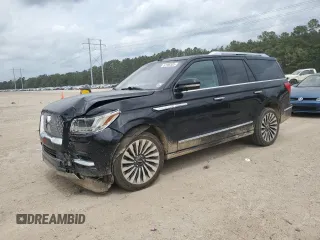 2019 Lincoln Navigator Reserve with VIN 5LMJJ2LT8KEL10821, listed as a Copart auction lot 57166335 with 137,729 mi miles and Salvage title. Bid and sale history available at DreamBid. Image 1.