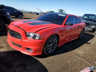 2014 Dodge Charger SRT8 Super Bee with VIN 2C3CDXGJ4EH331244, listed as a Copart auction lot 74016134 with 40,141 mi miles and Non Repairable. Bid and sale history available at carsss.com. Image 1.