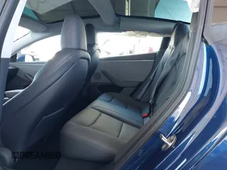 2024 Tesla Model 3 with VIN 5YJ3E1EA0RF745089, listed as a IAAI auction lot 41980217 with 9,851 mi miles and . Bid and sale history available at DreamBid. Image 8.