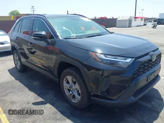 2024 Toyota RAV4 Hybrid LE with VIN JTMMWRFVXRD244154, listed as a IAAI auction lot 42619699 with 13,300 mi miles and . Bid and sale history available at DreamBid. Image 1.