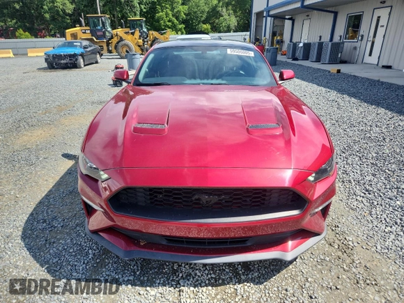2019 Ford Mustang EcoBoost z VIN 1FA6P8TH0K5167704, wystawiony jako Copart lot #59506005 z przebiegiem 65 204 mil mil oraz Szkoda całkowita • Salvage title. Historia ofert i sprzedaży dostępna na DreamBid. Obrazek 5.