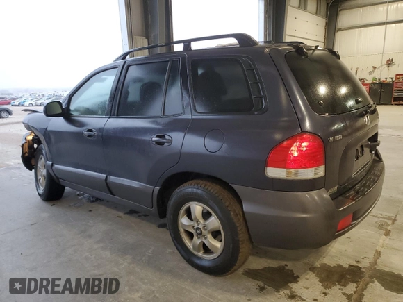 2006 Hyundai Santa Fe GLS with VIN KM8SC13D16U105454, listed as a Copart auction lot 44218575 with 118,579 mi miles and Clean Title. Bid and sale history available at carsss.com. Image 2.
