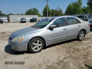 2005 Honda Accord EX-L z VIN 1HGCM56805A058737, wystawiony jako Copart lot #52668435 z przebiegiem 201 232 mil mil oraz Czysty tytuł • Clean title. Historia ofert i sprzedaży dostępna na DreamBid. Obrazek 1.
