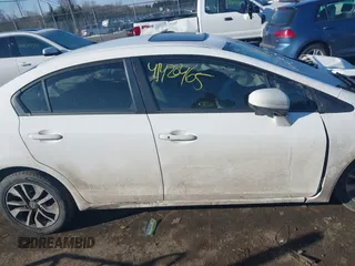 2015 Honda Civic EX with VIN 19XFB2F84FE261662, listed as a IAAI auction lot 41420465 with 140,201 mi miles and . Bid and sale history available at carsss.com. Image 13.