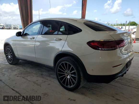 2021 Mercedes-Benz GLC 300 with VIN W1N0J8EB2MF930967, listed as a Copart auction lot 61205125 with 72,424 mi miles and Salvage title. Bid and sale history available at DreamBid. Image 2.