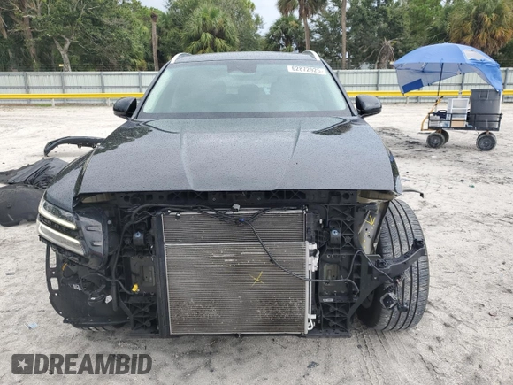 2021 Genesis GV80 with VIN KMUHB4SB7MU046455, listed as a Copart auction lot 62872925 with 52,340 mi miles and Salvage title. Bid and sale history available at DreamBid. Image 5.