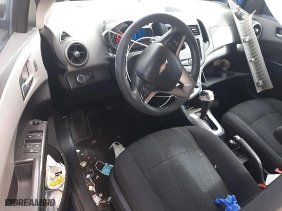 2014 Chevrolet Sonic LT with VIN 1G1JC5SB1E4135522, listed as a Copart auction lot 86426334 with 93,263 mi miles and Salvage Title. Bid and sale history available at carsss.com. Image 8.
