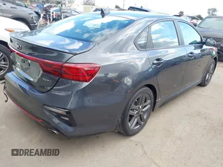 2020 Kia Forte GT-Line with VIN 3KPF34ADXLE246849, listed as a IAAI auction lot 42065956 with 37,507 mi miles. Bid and sale history available at carsss.com. Image 4.