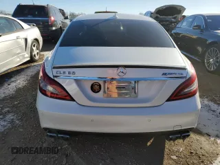 2015 Mercedes-Benz CLS-Class CLS 63 AMG S-Model with VIN WDDLJ7GBXFA156050, listed as a Copart auction lot 82990394 with 54,454 mi miles and Salvage Title. Bid and sale history available at carsss.com. Image 6.
