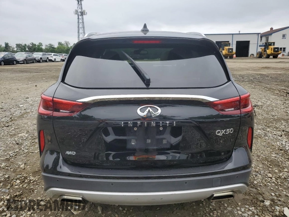 2019 Infiniti QX50 Essential z VIN 3PCAJ5M39KF121827, wystawiony jako Copart lot #61392645 z przebiegiem 61 540 mil mil oraz Szkoda całkowita • Salvage title. Historia ofert i sprzedaży dostępna na DreamBid. Obrazek 6.