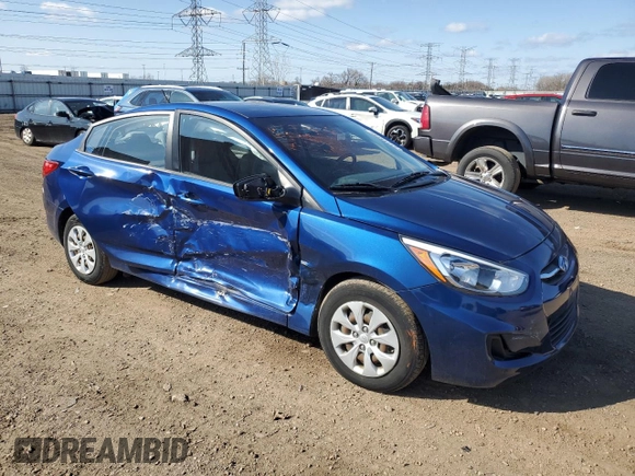 2015 Hyundai Accent GLS with VIN KMHCT4AE5FU821632, listed as a Copart auction lot 51219595 with 67,365 mi miles and Salvage Title. Bid and sale history available at carsss.com. Image 4.