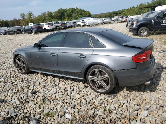2016 Audi S4 Premium Plus with VIN WAUBGAFL8GA000812, listed as a Copart auction lot 71779324 with 152,612 mi miles and Salvage Title. Bid and sale history available at carsss.com. Image 2.