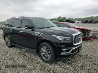 2019 Infiniti QX80 Luxe z VIN JN8AZ2NE4K9233361, wystawiony jako Copart lot #55152495 z przebiegiem 100 382 mil mil oraz Szkoda całkowita • Salvage title. Historia ofert i sprzedaży dostępna na DreamBid. Obrazek 14.