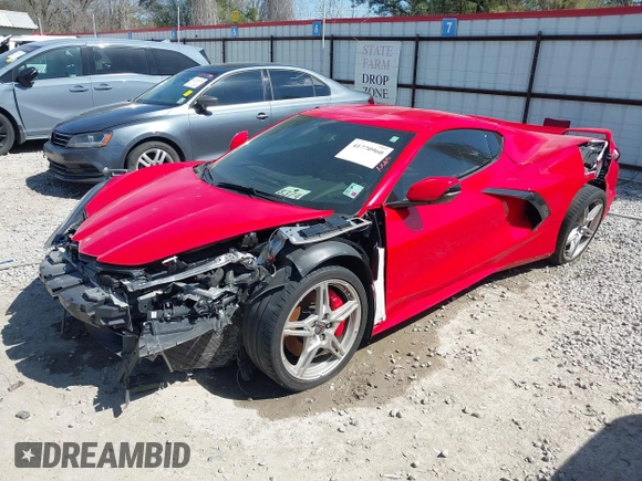 2020 Chevrolet Corvette 1LT with VIN 1G1Y62D49L5108465, listed as a IAAI auction lot 41770960 with 35,991 mi miles. Bid and sale history available at carsss.com. Image 6.