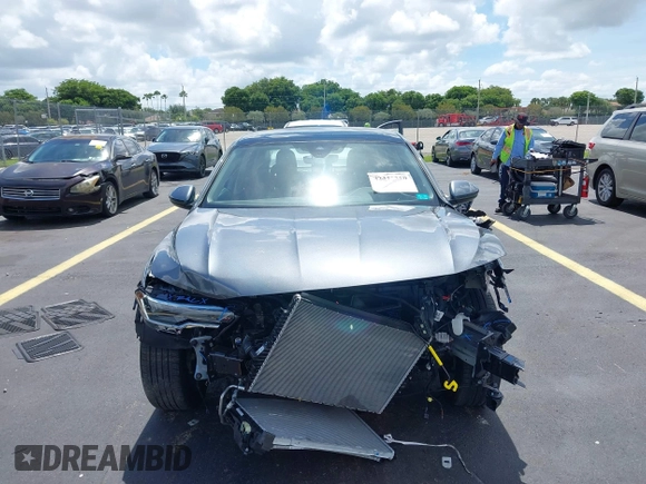 2024 Volkswagen Jetta SE with VIN 3VW7M7BU9RM005832, listed as a IAAI auction lot 42475250 with 10,036 mi miles and . Bid and sale history available at DreamBid. Image 13.