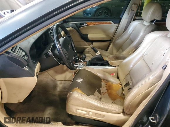 2004 Acura TL with VIN 19UUA66234A036244, listed as a Copart auction lot 46888675 with 0 mi miles and Salvage Title. Bid and sale history available at carsss.com. Image 7.