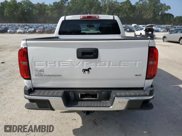 2022 Chevrolet Colorado 2WD Work Truck with VIN 1GCGSBEN2N1123065, listed as a Copart auction lot 59871845 with 94,146 mi miles and Non repairable. Bid and sale history available at DreamBid. Image 6.