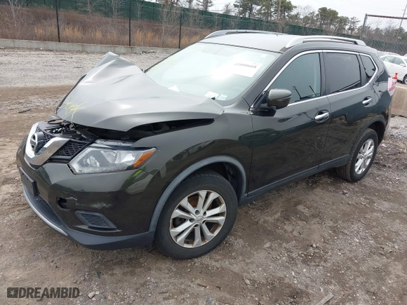 2016 Nissan Rogue S with VIN JN8AT2MV7GW140362, listed as a IAAI auction lot 41800668 with 119,783 mi miles. Bid and sale history available at carsss.com. Image 2.