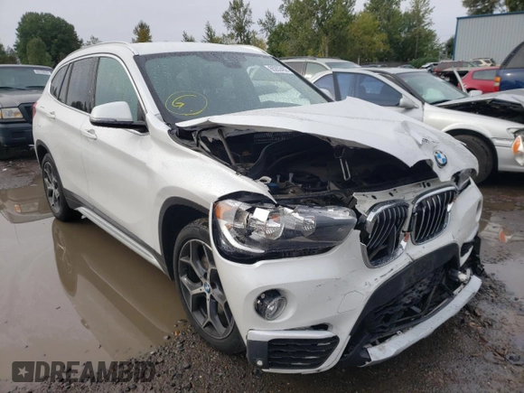 2019 BMW X1 xDrive28i with VIN WBXHT3C59K3H34632, listed as a Copart auction lot 65202402 with 44,866 mi miles. Bid and sale history available at carsss.com. Image 1.