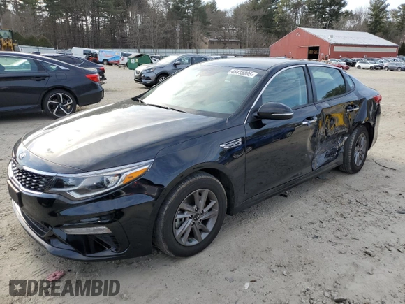 2020 Kia Optima LX with VIN 5XXGT4L37LG436947, listed as a Copart auction lot 48415885 with 19,325 mi miles and Salvage Title. Bid and sale history available at carsss.com. Image 1.
