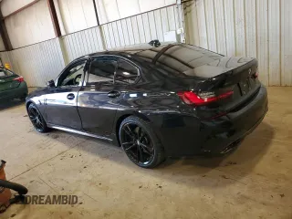 2022 BMW 3 Series M340i xDrive with VIN 3MW5U9J06N8C77498, listed as a Copart auction lot 50289925 with 39,537 mi miles and Salvage Title. Bid and sale history available at carsss.com. Image 2.
