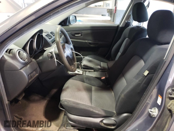 2007 Mazda 3 i Touring with VIN JM1BK32G071686351, listed as a Copart auction lot 88003405 with 155,833 mi miles and Non Repairable. Bid and sale history available at DreamBid. Image 7.
