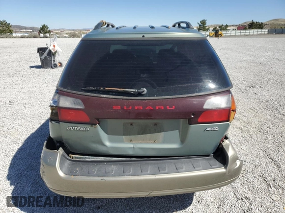 2004 Subaru Legacy Outback with VIN 4S3BH675847641335, listed as a Copart auction lot 53708865 with 195,767 mi miles and Salvage title. Bid and sale history available at DreamBid. Image 6.