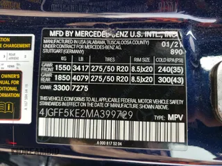 2021 Mercedes-Benz GLS with VIN 4JGFF5KE2MA399729, listed as a Copart auction lot 56208983 with 29,172 mi miles. Bid and sale history available at carsss.com. Image 13.