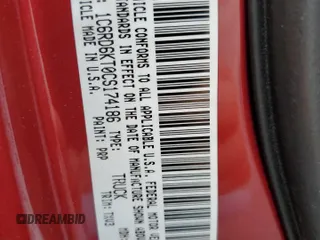 2012 Ram 1500 Express with VIN 1C6RD6KT0CS174186, listed as a Copart auction lot 59569725 with Not provided miles and Salvage title. Bid and sale history available at DreamBid. Image 12.