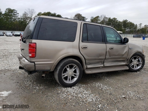 2001 Ford Expedition Eddie Bauer with VIN 1FMRU17L41LB46981, listed as a Copart auction lot 42124575 with 321,361 mi miles and Salvage Title. Bid and sale history available at carsss.com. Image 3.