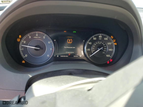 2019 Acura RDX w/Technology Pkg with VIN 5J8TC1H54KL017185, listed as a Copart auction lot 51493585 with 48,348 mi miles and Non Repairable. Bid and sale history available at carsss.com. Image 9.