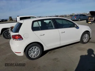 2014 Volkswagen Golf z VIN WVWDB7AJ2EW003496, wystawiony jako Copart lot #75106174 z przebiegiem 70 509 mil mil oraz Czysty tytuł • Clean title. Historia ofert i sprzedaży dostępna na DreamBid. Obrazek 3.