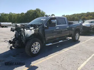 2020 GMC Sierra 3500HD Denali z VIN 1GT49WEY9LF262769, wystawiony jako Copart lot #74386594 z przebiegiem 34 178 mil mil oraz Szkody całkowita. Historia ofert i sprzedaży dostępna na DreamBid. Obrazek 1.