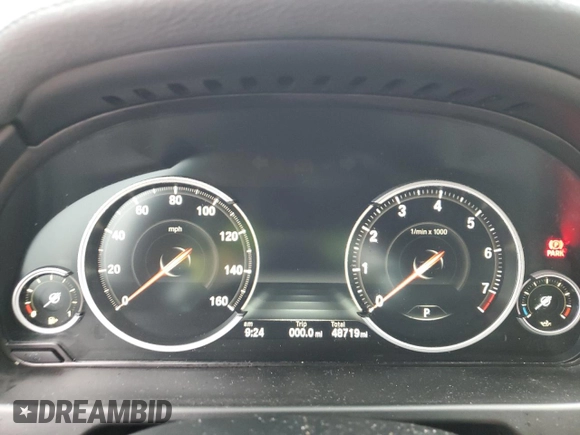 2019 BMW X6 xDrive35i with VIN 5UXKU2C56K0Z65348, listed as a Copart auction lot 40125783 with 48,719 mi miles. Bid and sale history available at carsss.com. Image 9.